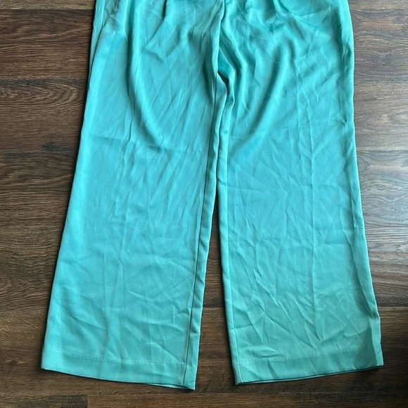 NWT Worthington Wide Leg Pants Teal | Worthington | Wide Leg | Petite | Business - Picture 6 of 10